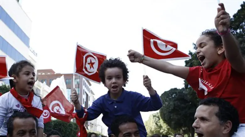 Rally in Tunis