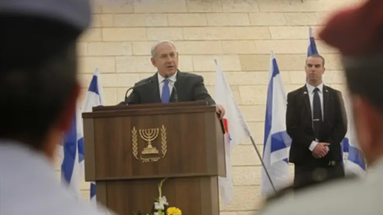 Binyamin Netanyahu, Memorial Day