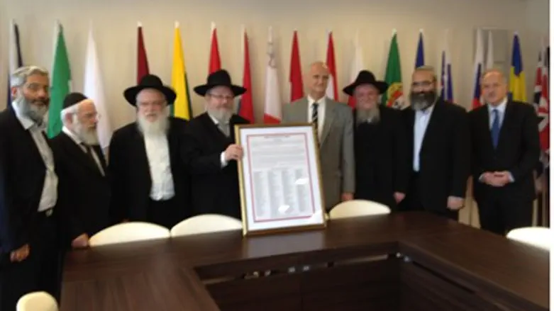 Rabbis meet with EU Ambassador