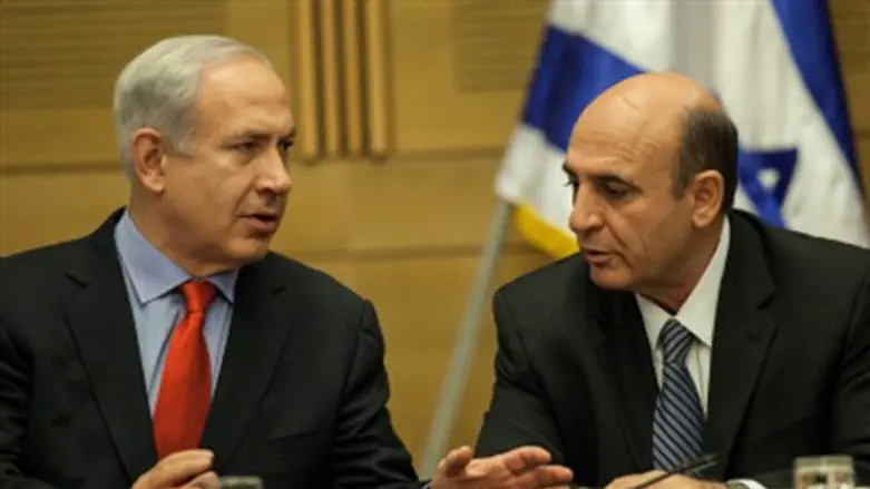 Netanyahu and Mofaz