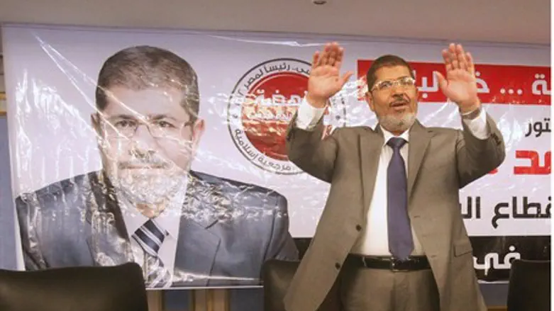 Egyptian presidential candidate Mohamed Mursi