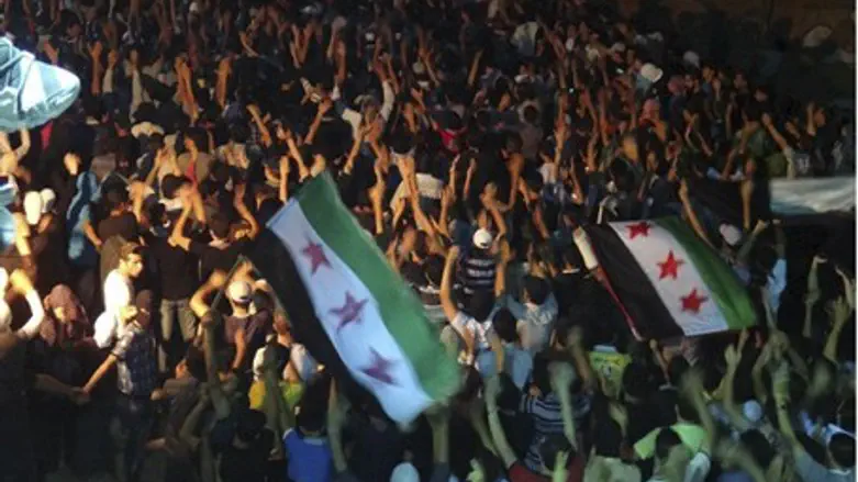 protests in Syria