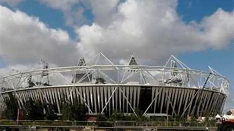 Olympics stadium in London - no time to remeb