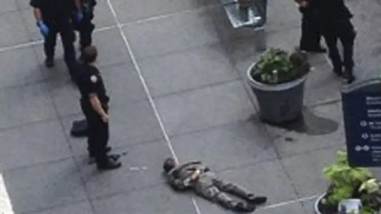 NYC police view body of Jeffrewy Johnson afte