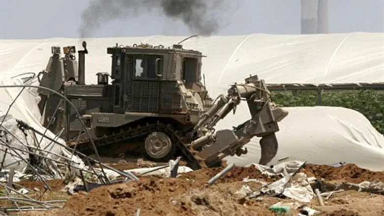 IDF D9 combat bulldozer (illustration)