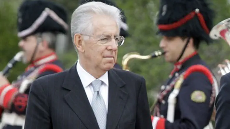 Italy's Prime Minister Mario Monti 