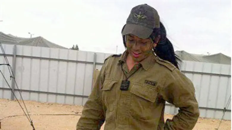 Mona Abdo is the first female Arab combat com
