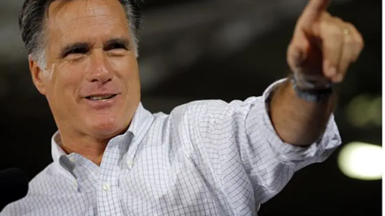 Republican candidate Mitt Romney