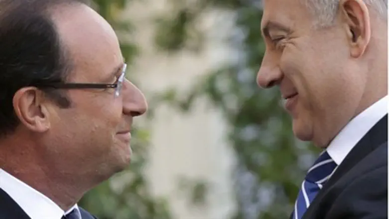 Hollande and Netanyahu