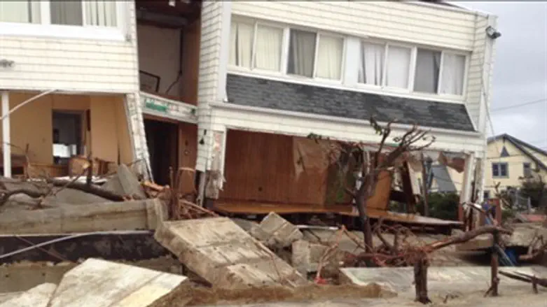 The coastal neighborhood of Seagate was hit h