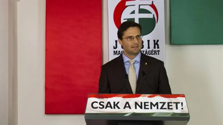Marton Gyongyosi, leader of Hungary's Jobbik 