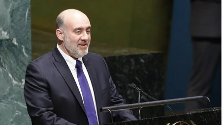 Israel's UN Ambassador Ron Prosor