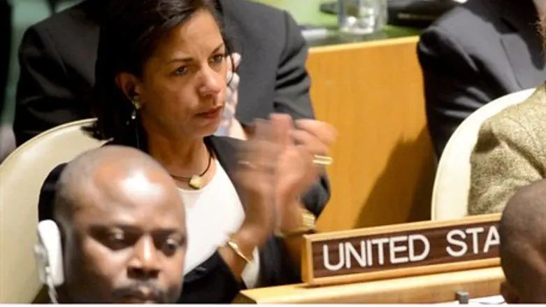 U.S. ambassador Susan Rice applauds Israeli a