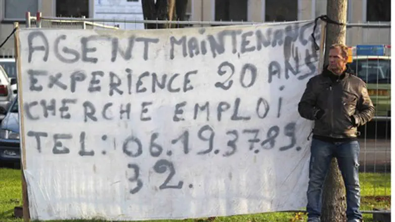 Jobless man seeks work in France