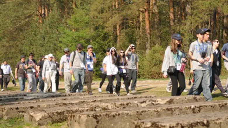 students on March of the Living (illustrative