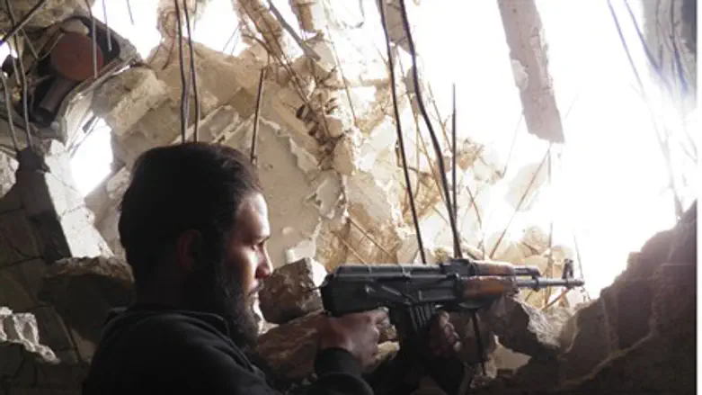 Syrian rebels are zeroing in on Assad