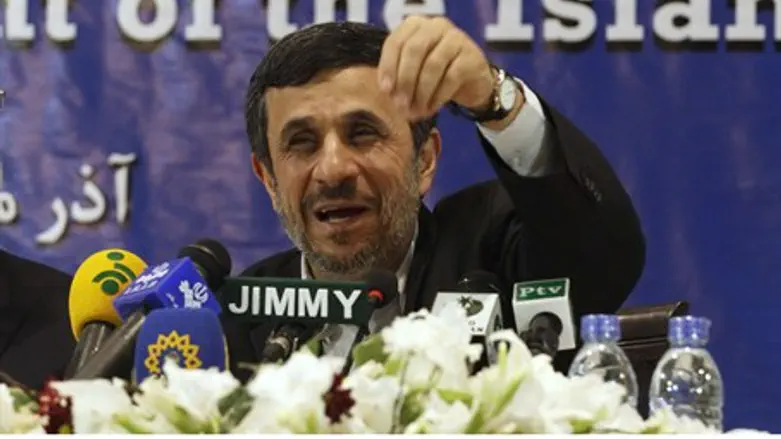 Iran's President Mahmoud Ahmadinejad