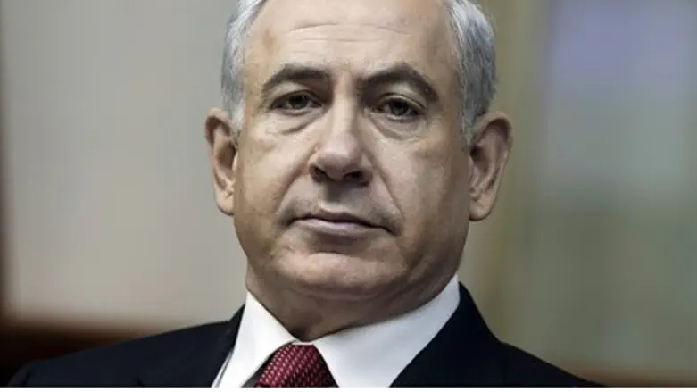 Prime Minister Binyamin Netanyahu attends the