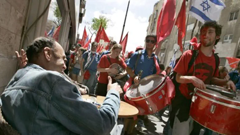 Communist rally in Jerusalem (file)