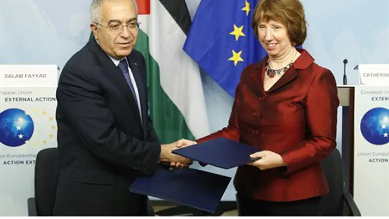 EU foreign policy chief Catherine Ashton with