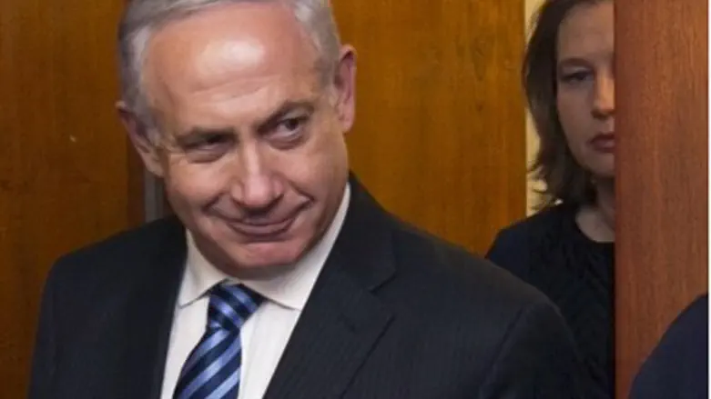 Netanyahu, Livni (file)