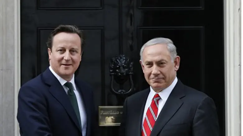 Cameron and Netanyahu (archive)