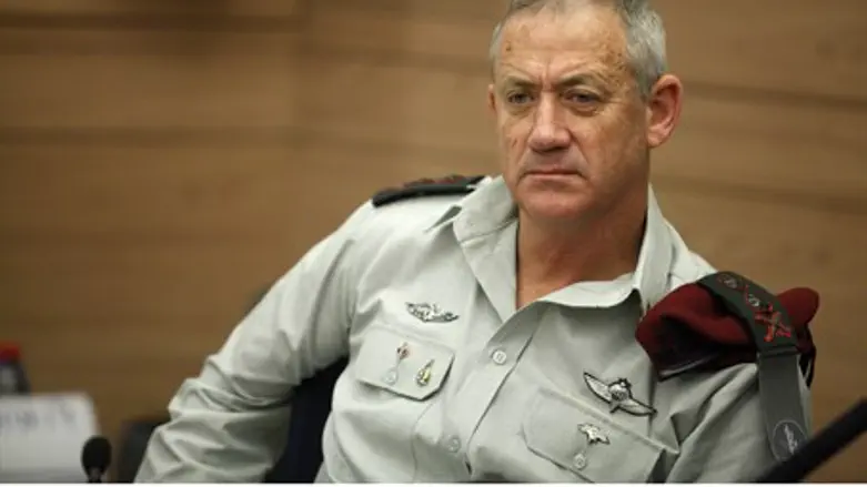 IDF Chief of Staff Benny Gantz