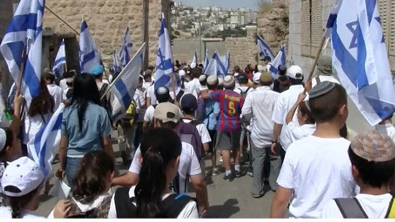 Jerusalem Day in Hevron