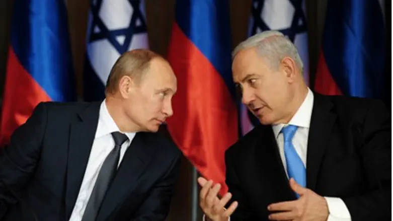 PM Netanyahu and Russian President Putin