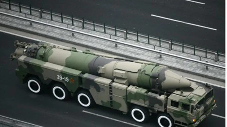 Chinese ballistic missile (illustration)