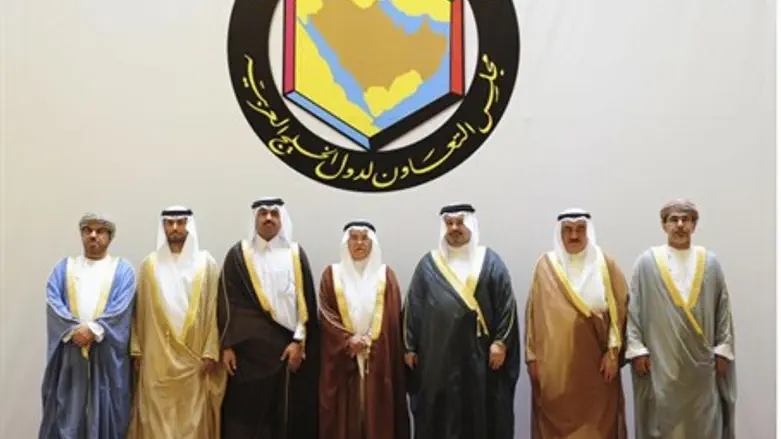 Gulf state oil ministers (file)