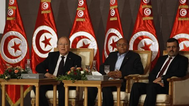 Tunisian leaders on October 5, 2013