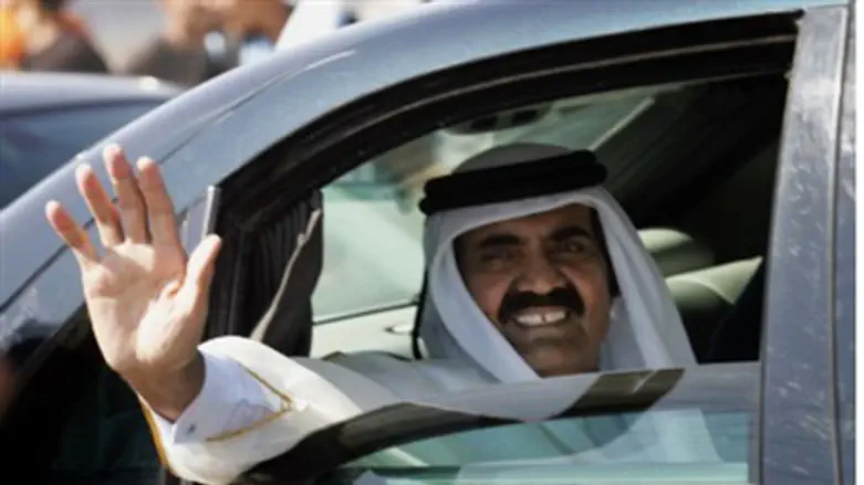 Qatari Emir Sheikh Hamad bin Khalifa al-Thani