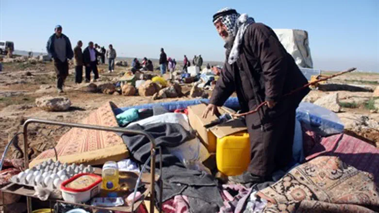 Arab encampment in Susiya