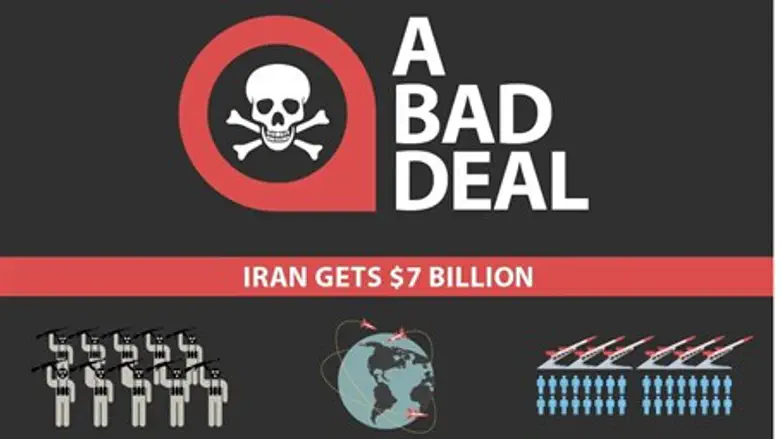 Infographic on good vs bad Iran deal