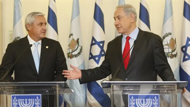 Prime Minister Netanyahu and Guatemalan Presi