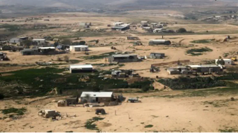 Bedouin encampments