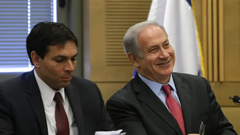 Danny Danon and Binyamin Netanyahu