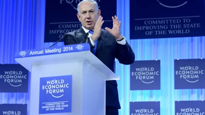Netanyahu at the World Economic Forum in Davo