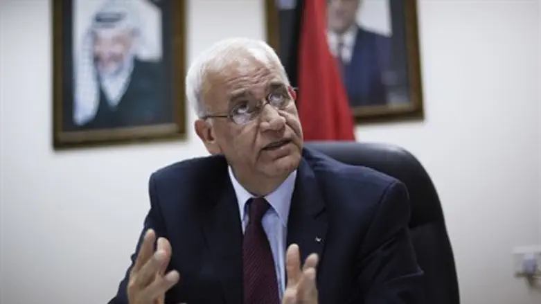 PA chief negotiator Saeb Erekat