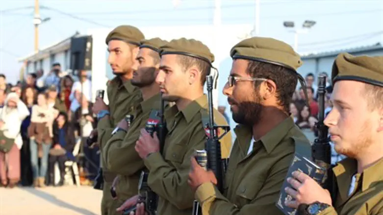 Hareidi soldiers sworn in