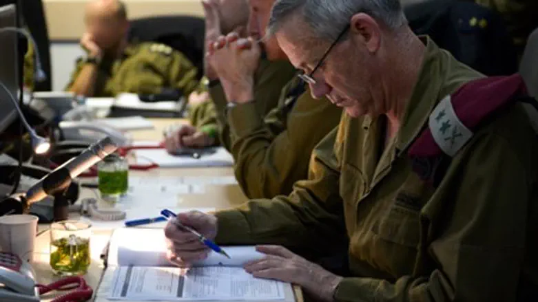 IDF COS Gantz During the Raid