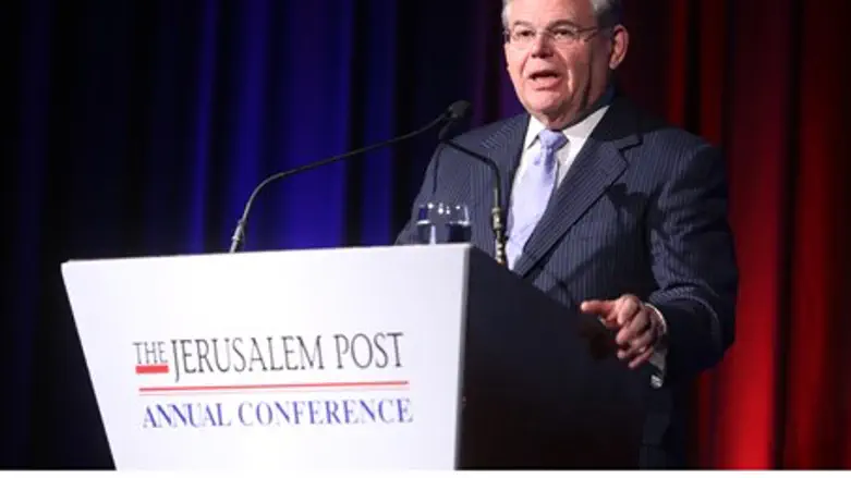 Menendez at the Jerusalem Post Conference