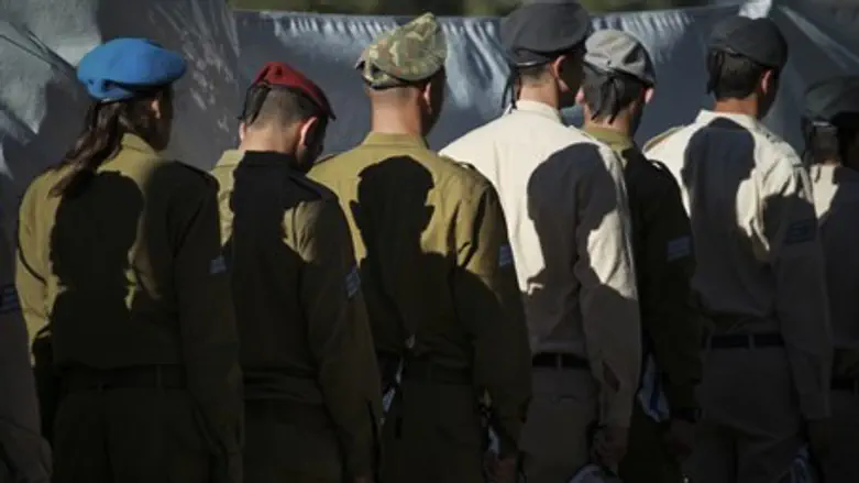 IDF soldiers, Memorial Day (file)