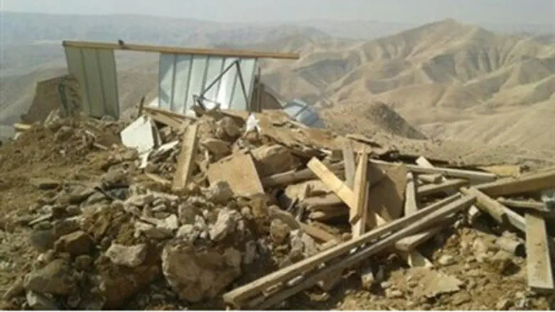 Demolitions in Yissa Beracha