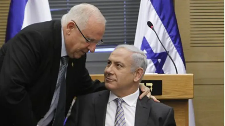 Rivlin and Netanyahu