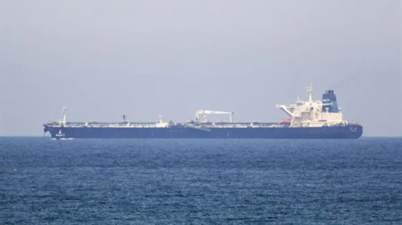  SCF Altai tanker approaches Ashkelon port