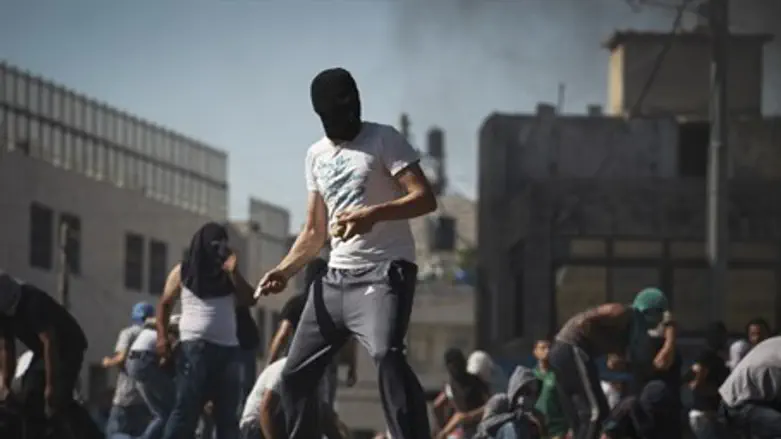 Arab riots in Jerusalem (file)