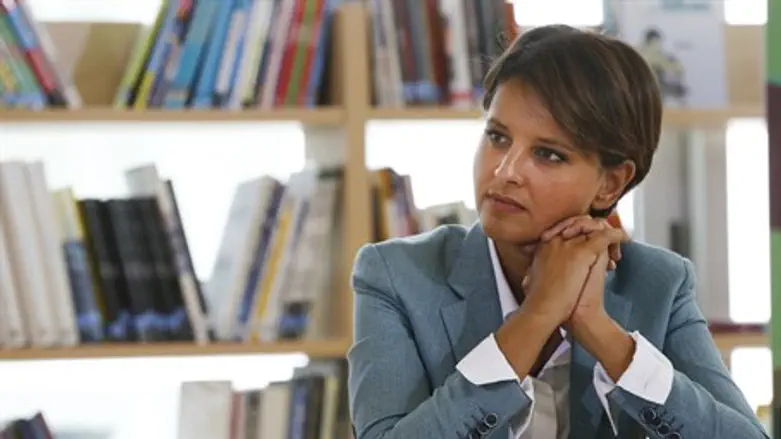 French Education Minister Najat Vallaud-Belka