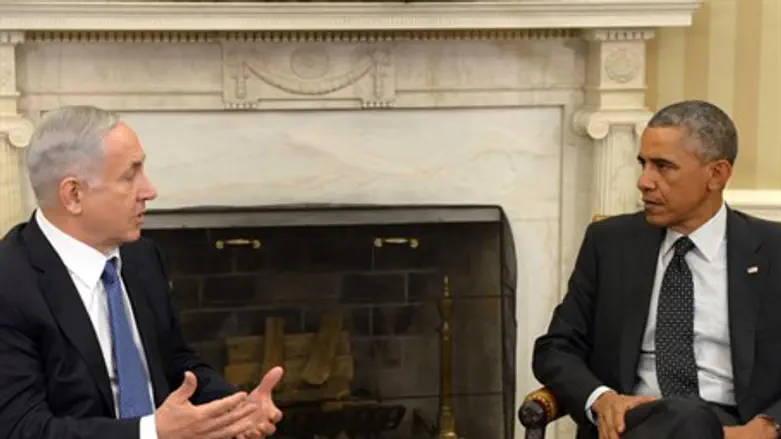 Binyamin Netanyahuy, Barack Obama in the Oval